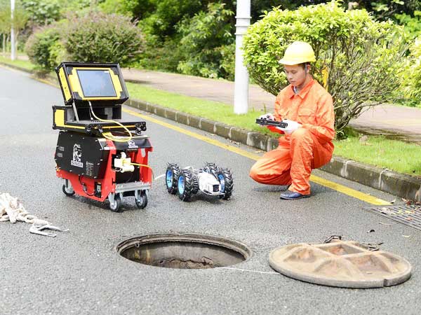 长寿管道机器人检测