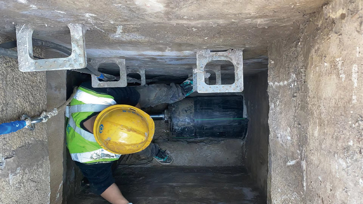 长寿HDPE短管内衬法